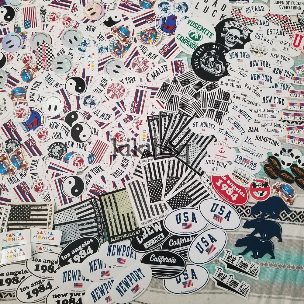 Brandy Melville sticker bundle + bracelet - Picture 7 of 8
